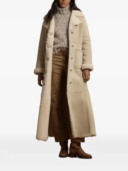 Παλτό από δέρμα προβάτου Ralph Lauren Rrl από δέρμα προβάτου