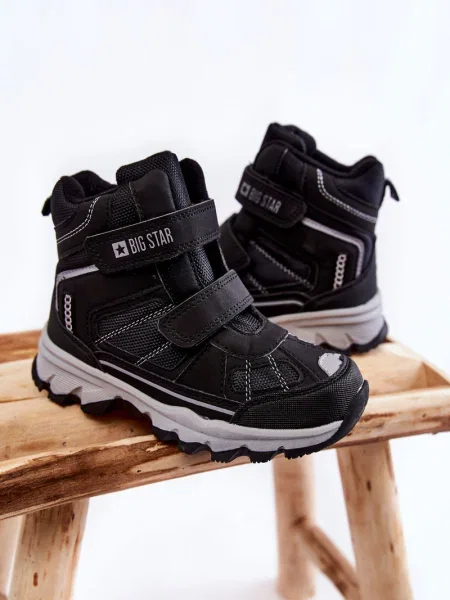 Gyerek félcipő Big Star Shoes fekete