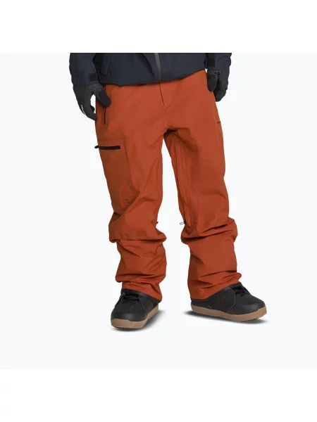 Мъжки сноуборд панталони Volcom L Gore-Tex Pant Burnt Orange оранжево