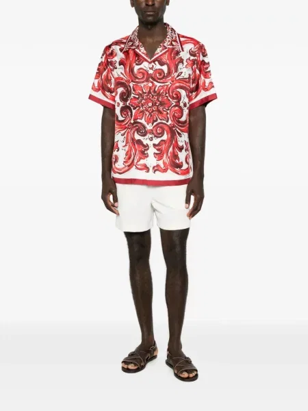 Scurt cămașă Dolce & Gabbana alb