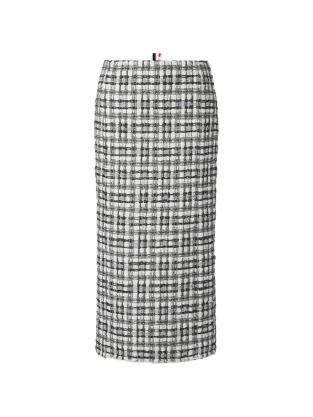 Fustă tip creion Thom Browne din tweed