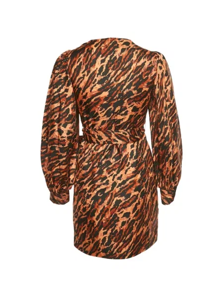 Rochie mini Sandro cu imagine maro