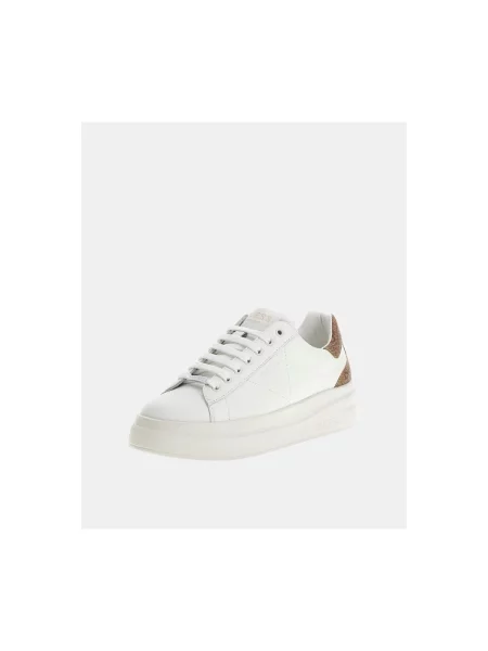 Sneakerși Guess alb