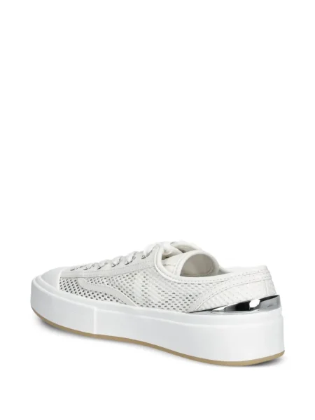 Portofel Michael Michael Kors din piele cu imagine cu model floral alb