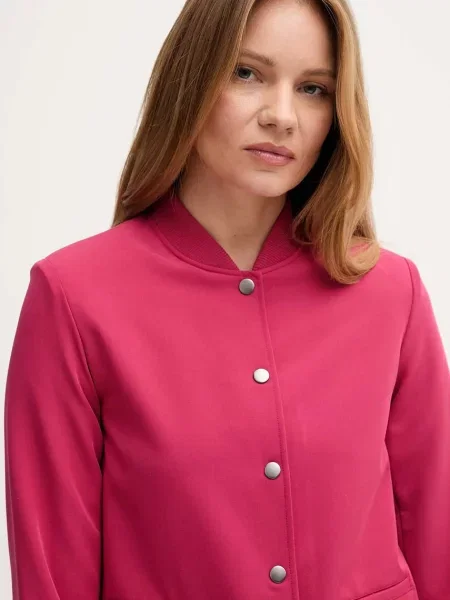Демисезонная куртка United Colors Of Benetton розовая