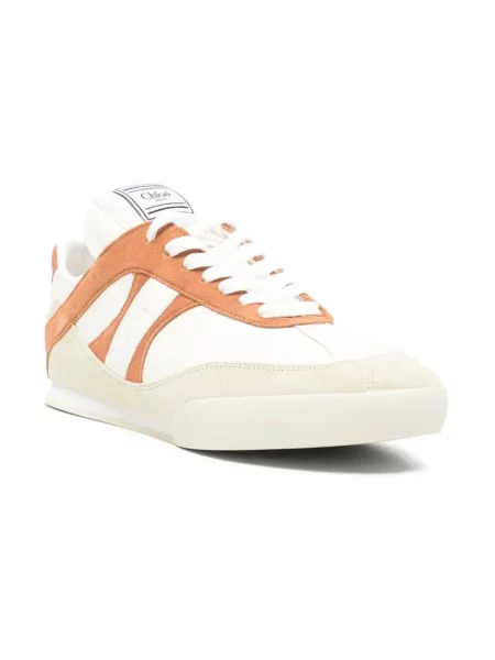 Sneakersy Chloe skórzane białe