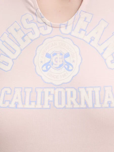 Футболка Guess Jeans рожевий
