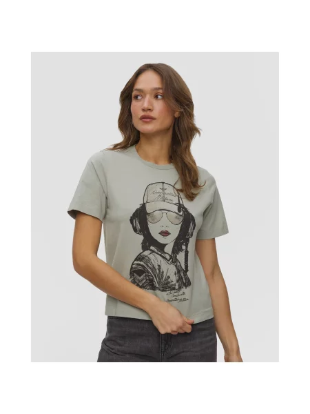 Tricou Pentru Femei Aeronautica Militare verde