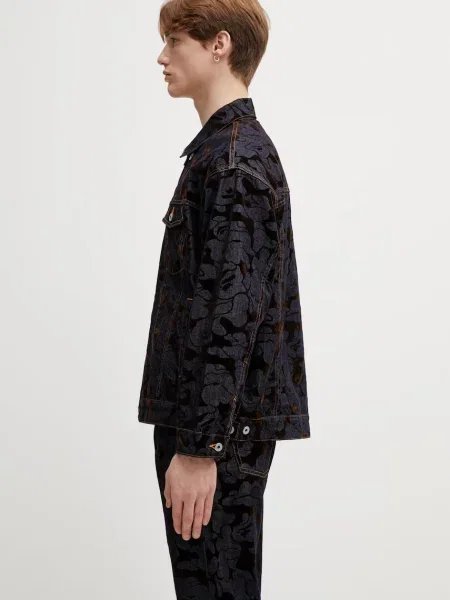 A Bathing Ape geacă jeans Camo Flocked