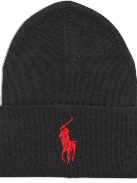 Čepice Polo Ralph Lauren černý