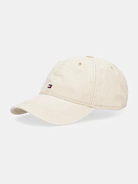 Шапка с козирка Tommy Hilfiger бежово