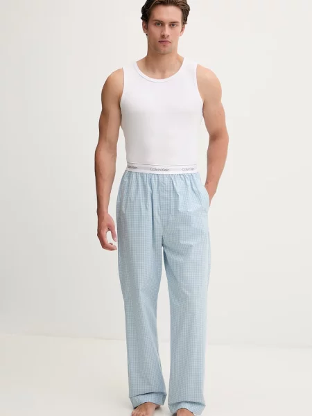 Calvin Klein Underwear pyžamové kalhoty modré