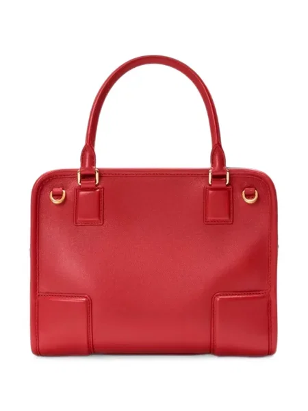 Geantă shopper Loewe din piele roșu