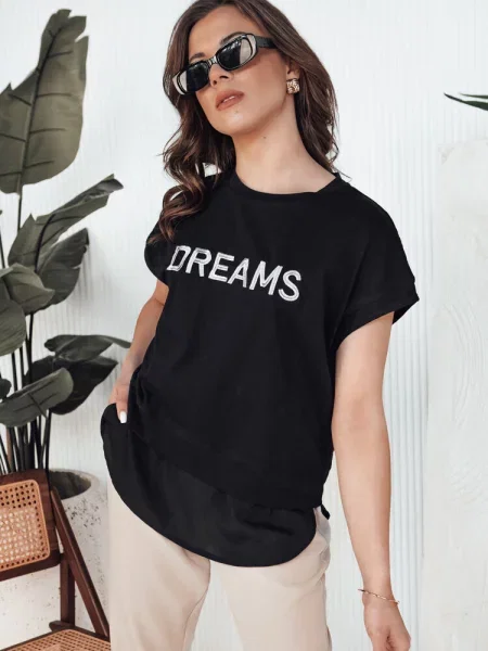 T-shirt DREAMY Dstreet czarny
