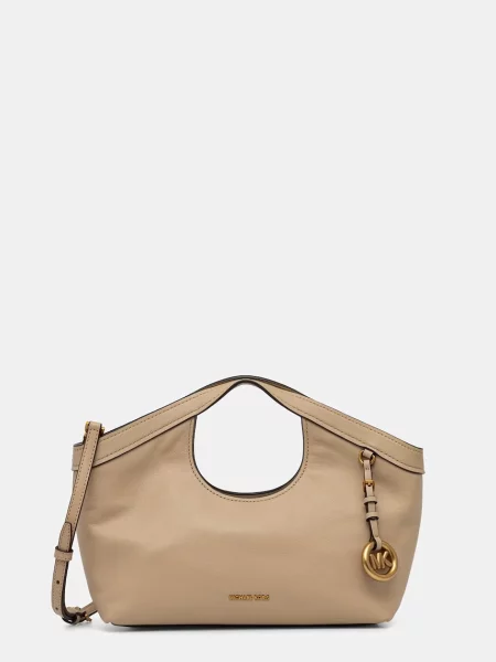 MICHAEL Michael Kors geantă crossbody pentru femei din piele Haddie bej