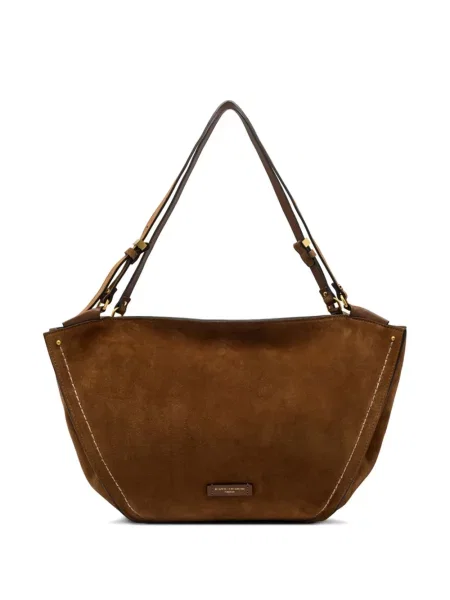 Top Gianni Chiarini din piele de căprioară maro