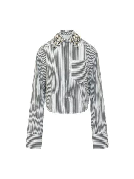 Koszula Sportmax popelinowa czarna