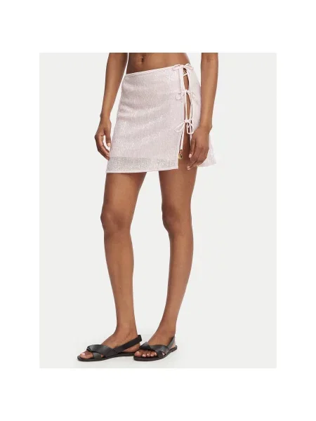 Guess Plažna suknja Svijetlo roza Regular Fit