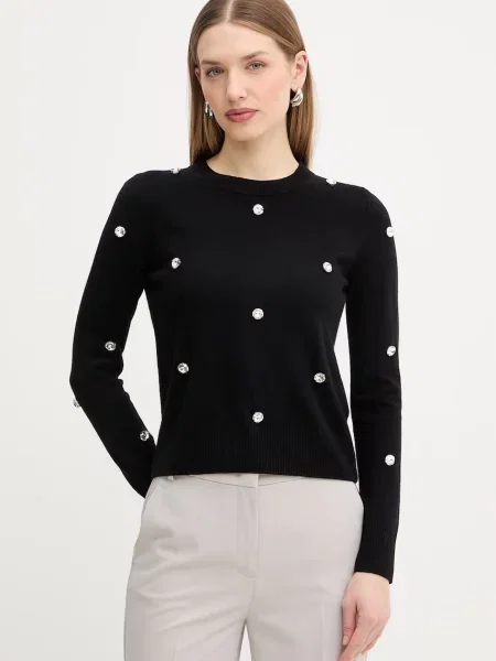 MAX&Co. pulover din amestec de lână MCOPATTINO negru