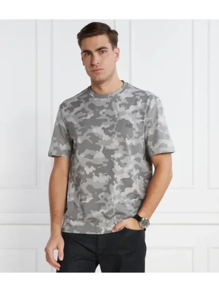Armani Exchange Tricou gri