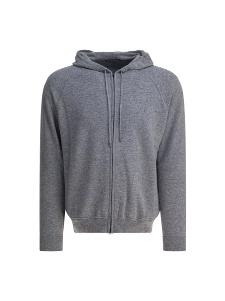 Kardigan Herno z kaszmiru szary