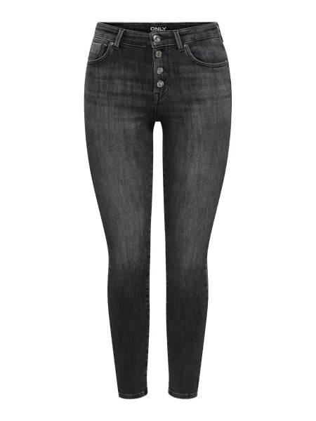 ONLY Jeans ONLPower denim negru