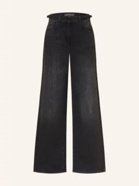 Luisa Cerano Široké Džíny 1 deep black černé