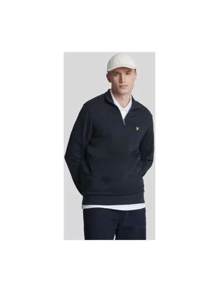 Bluza rozpinana Lyle & Scott niebieska