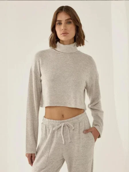 Hiccup Pulover Pullover svetlo bež
