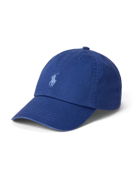 Polo Ralph Lauren czapka z daszkiem niebieska