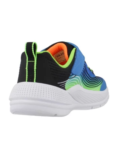 SKECHERS Tenisice Microspec Advance / limeta / crna plava
