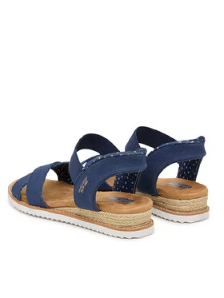 Szandál Skechers BOBS Desert Kiss Golden Lily Sötétkék