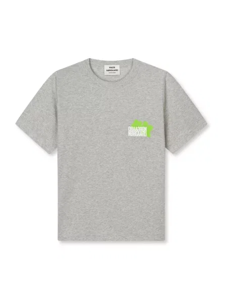 Koszulka Mads Norgaard z nadrukiem szara