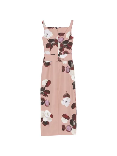 Rochie Antonio Marras cu model floral cu imagine roz