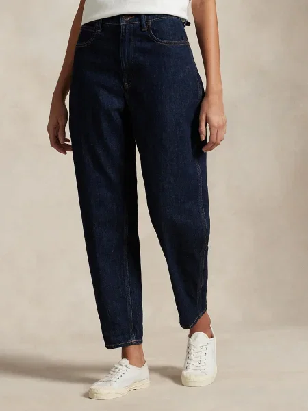 Polo Ralph Lauren Džínsy tmavomodrá