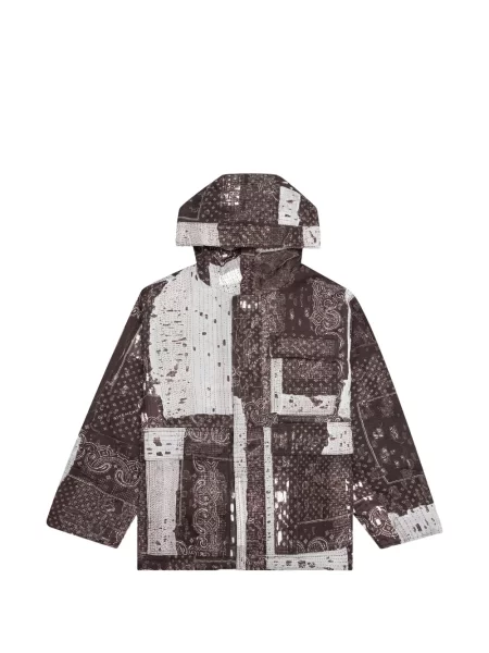 Matlasat geacă Givenchy maro