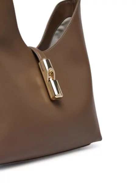 Furla Kabelka Goccia M CN Sivá hnedá