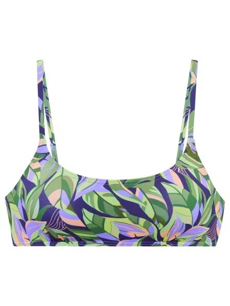 S.Oliver Sutien costum de baie indigo deschis / mov lavandă verde