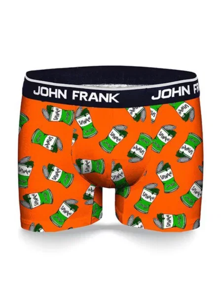 Боксеры John Frank оранжевые