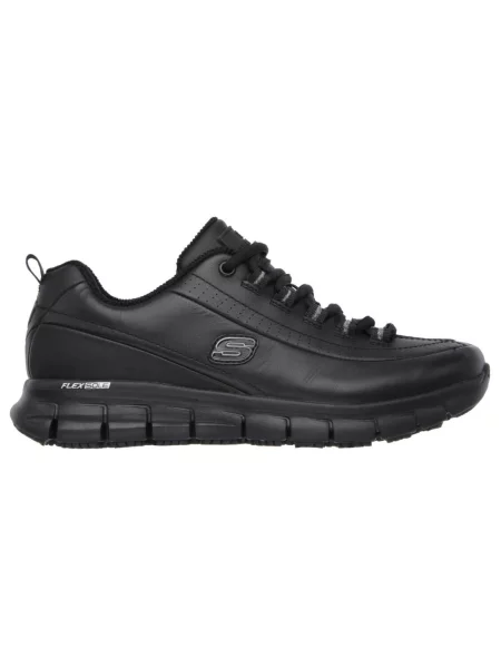 Buty sportowe Skechers Sure Track Trickel sneakersy skórzane czarne