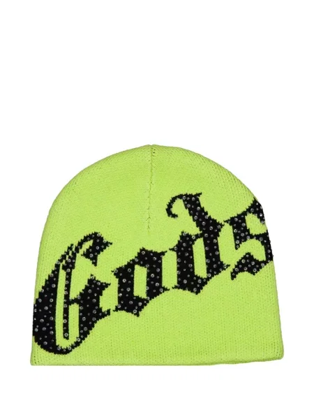 Căciulă Godspeed cu tepi verde