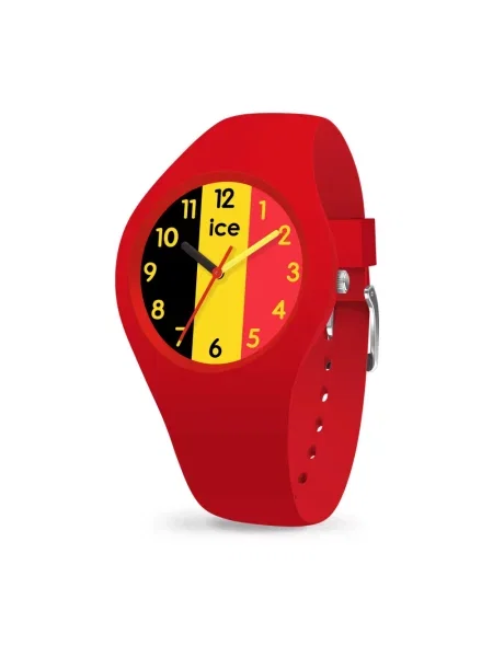 Lniany zegarek Ice Watch czerwony