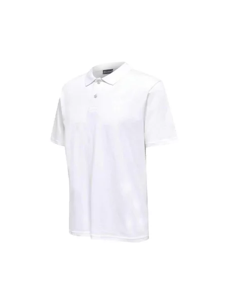Tricou polo Hummel clasic alb