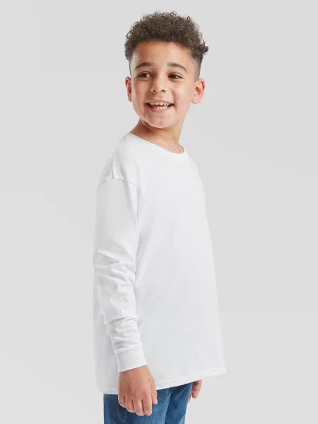 Tricou copii Fruit Of The Loom alb