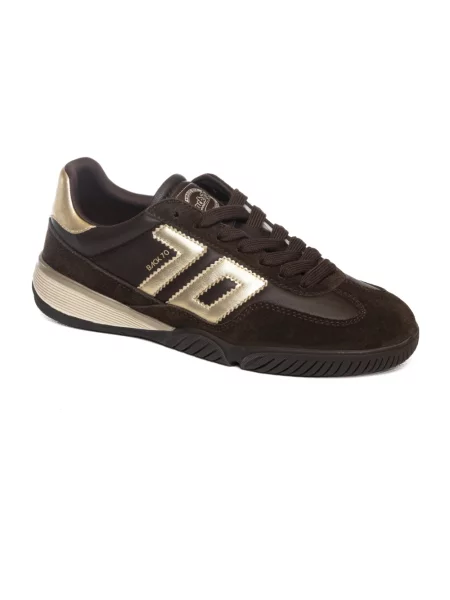 Sneakersy Back70 brązowe