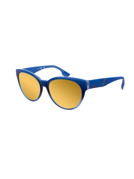 Okulary przeciwsłoneczne Diesel Sunglasses niebieskie