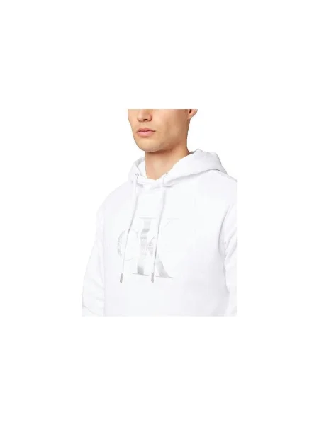 Geacă de blugi Calvin Klein Jeans alb