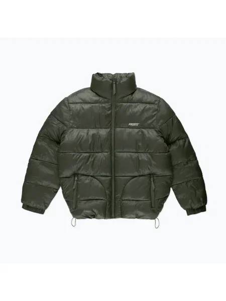 Geacă de iarnă pentru bărbați PROSTO Puffer olive green verde