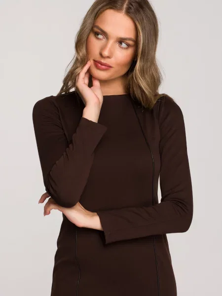 Rochie Stylove maro