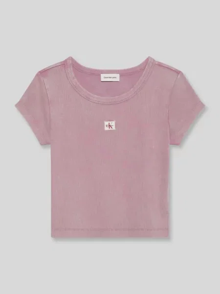T-shirt z naszywką z logo Calvin Klein Jeans